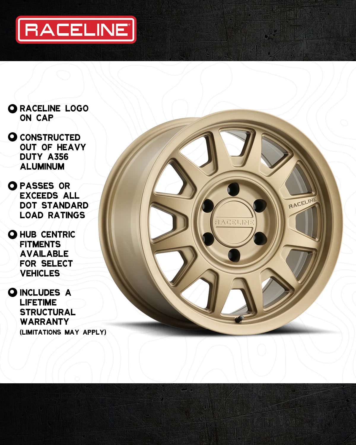 Raceline Wheels レースライン ホイール 952BZ AERO HD | BRONZE