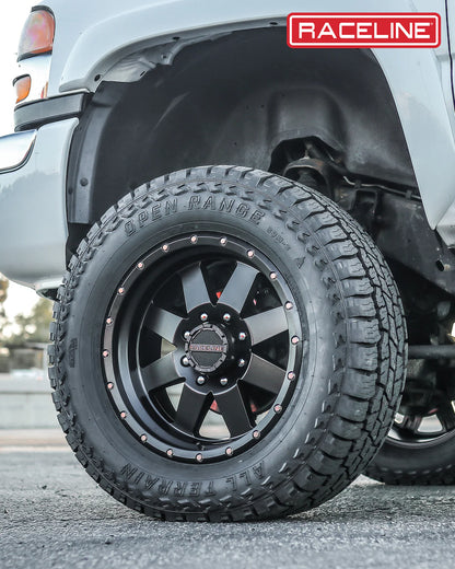 Raceline Wheels レースライン ホイール 935B Defender Black | Satin Black