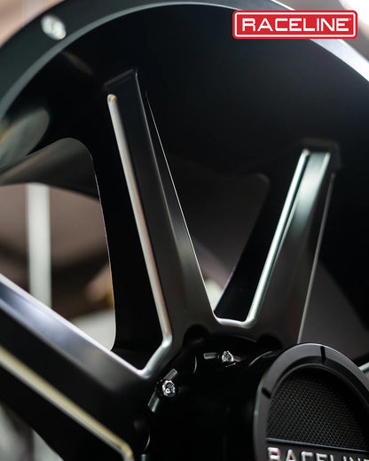 Raceline Wheels レースライン ホイール 954M STRYKER | SATIN BLACK MILLED