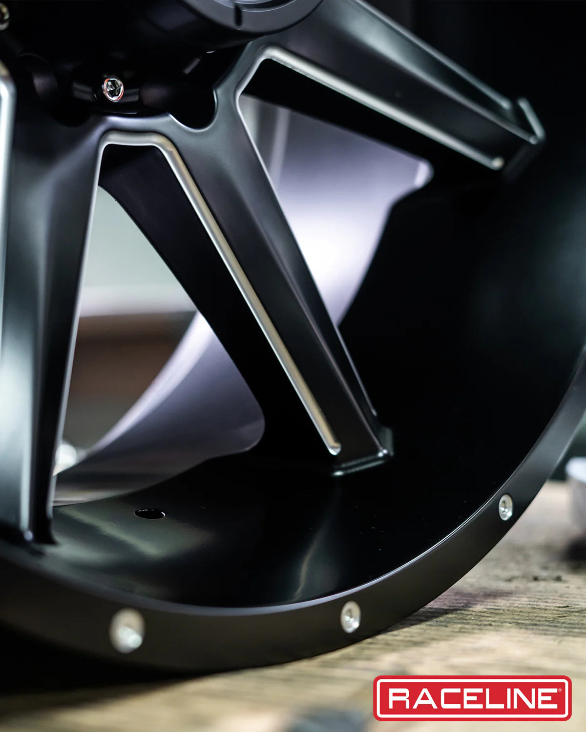 Raceline Wheels レースライン ホイール 954M STRYKER | SATIN BLACK MILLED