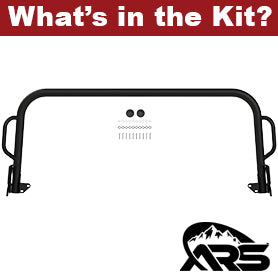 Adventure Rack Systems Rocklander フロントフープ JKラングラー