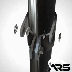 Adventure Rack Systems 2" Rocklander フープ フリップ ステップ