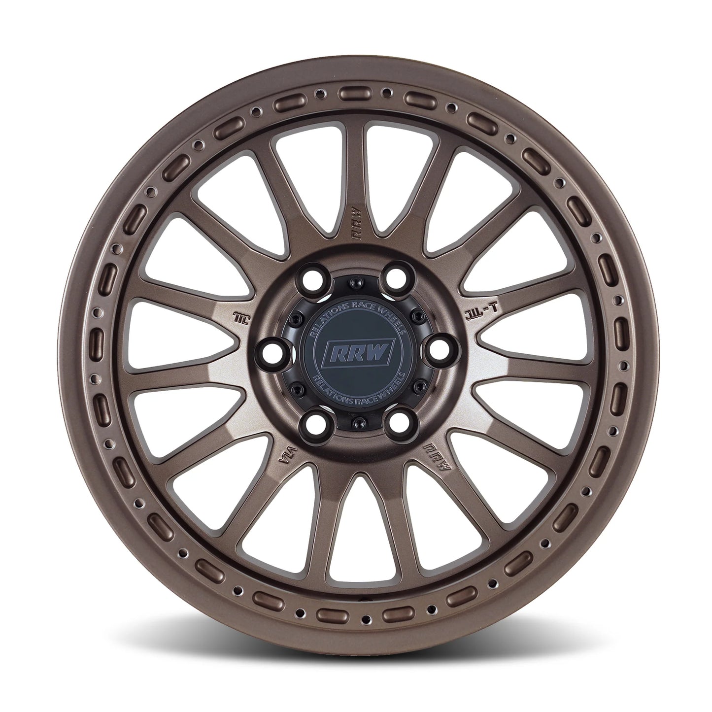 RRW リレーションレースホイール RR7-H Flow Form Hybrid Beadlock | Matte Bronze