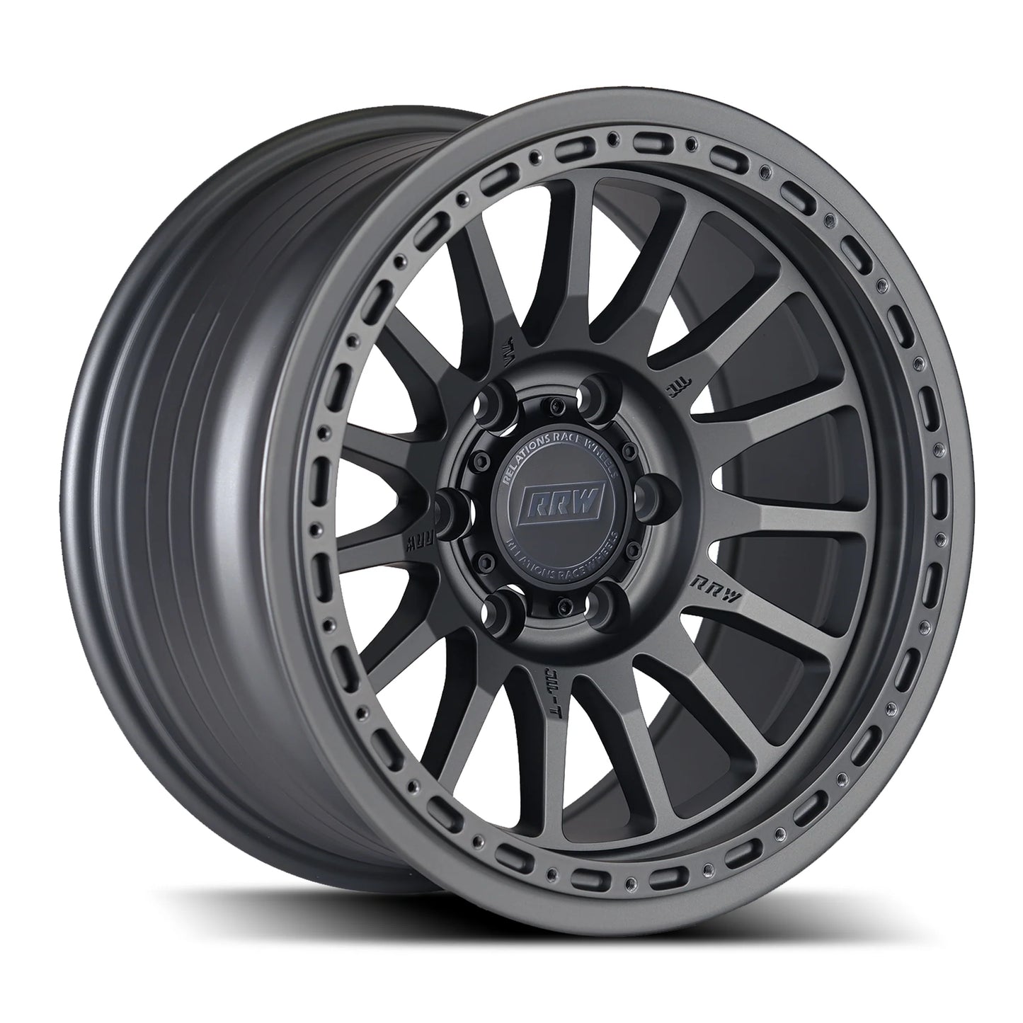 RRW リレーションレースホイール RR7-H Flow Form Hybrid Beadlock | Matte Gunmetal