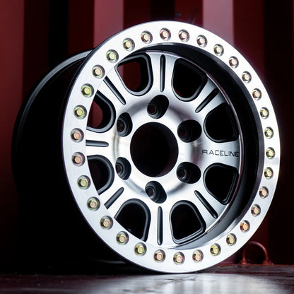 Raceline Wheels レースライン ホイール RT232-AL MONSTER BEADLOCK | MACHINED W/MACHINED RING