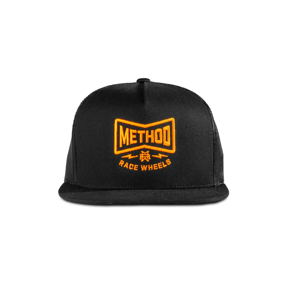 Method メソッド Recharged Flatbill Trucker Hat Snapback Black