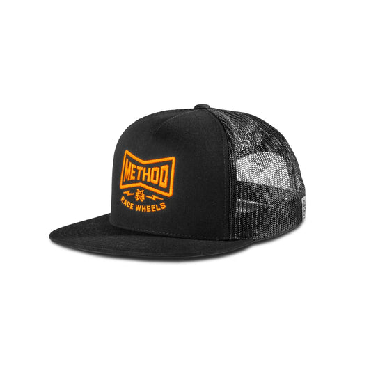Method メソッド Recharged Flatbill Trucker Hat Snapback Black