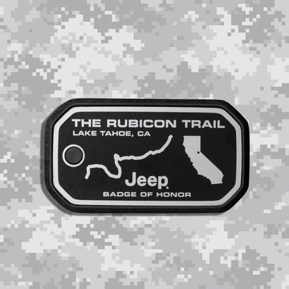 Badge of Honor バッジオブオナー California Lake Tahoe The Rubicon Trail カリフォルニア レイク・タホ アメリカ 本国 ジープバッジ