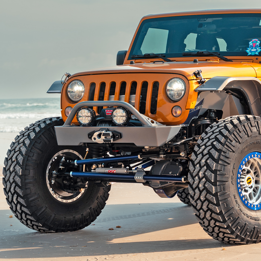 SAVVY OFFROAD サヴィーオフロード クローラー ライト アルミニウム フロントバンパー フープあり (JK)