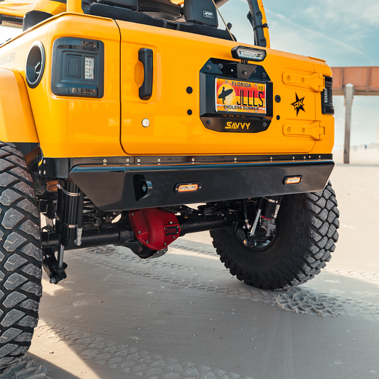 SAVVY OFFROAD サヴィーオフロード レガシー6061 アルミニウム リアバンパー (JL)