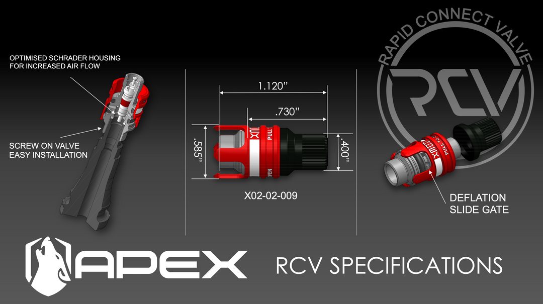 Apex Designs RCV 高速エアダウンバルブ
