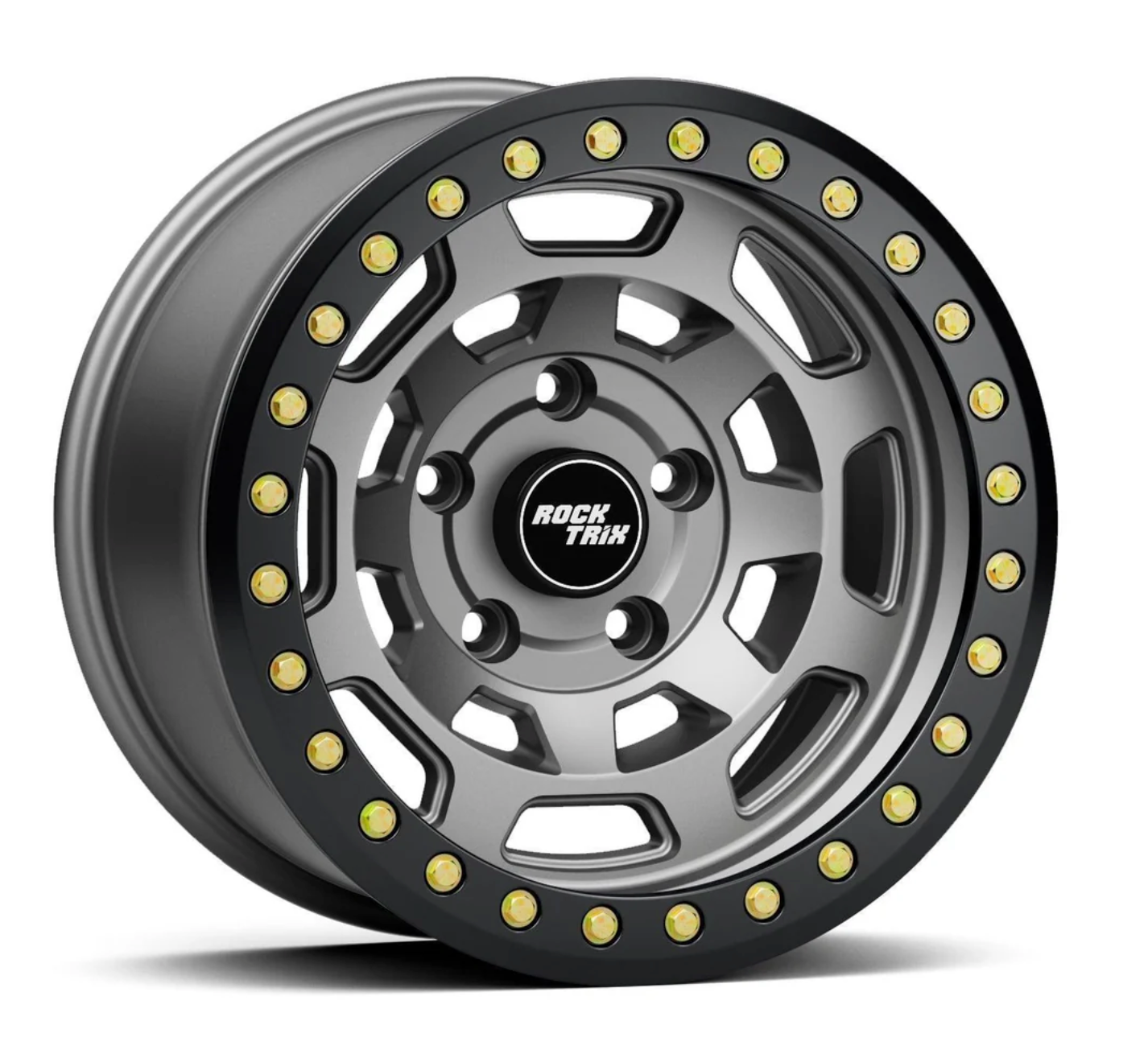 RockTrix ロックトリックス ホイール RT117BL Beadlock | Gunmetal