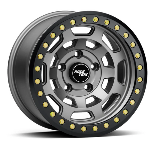 RockTrix ロックトリックス ホイール RT117BL Beadlock | Gunmetal