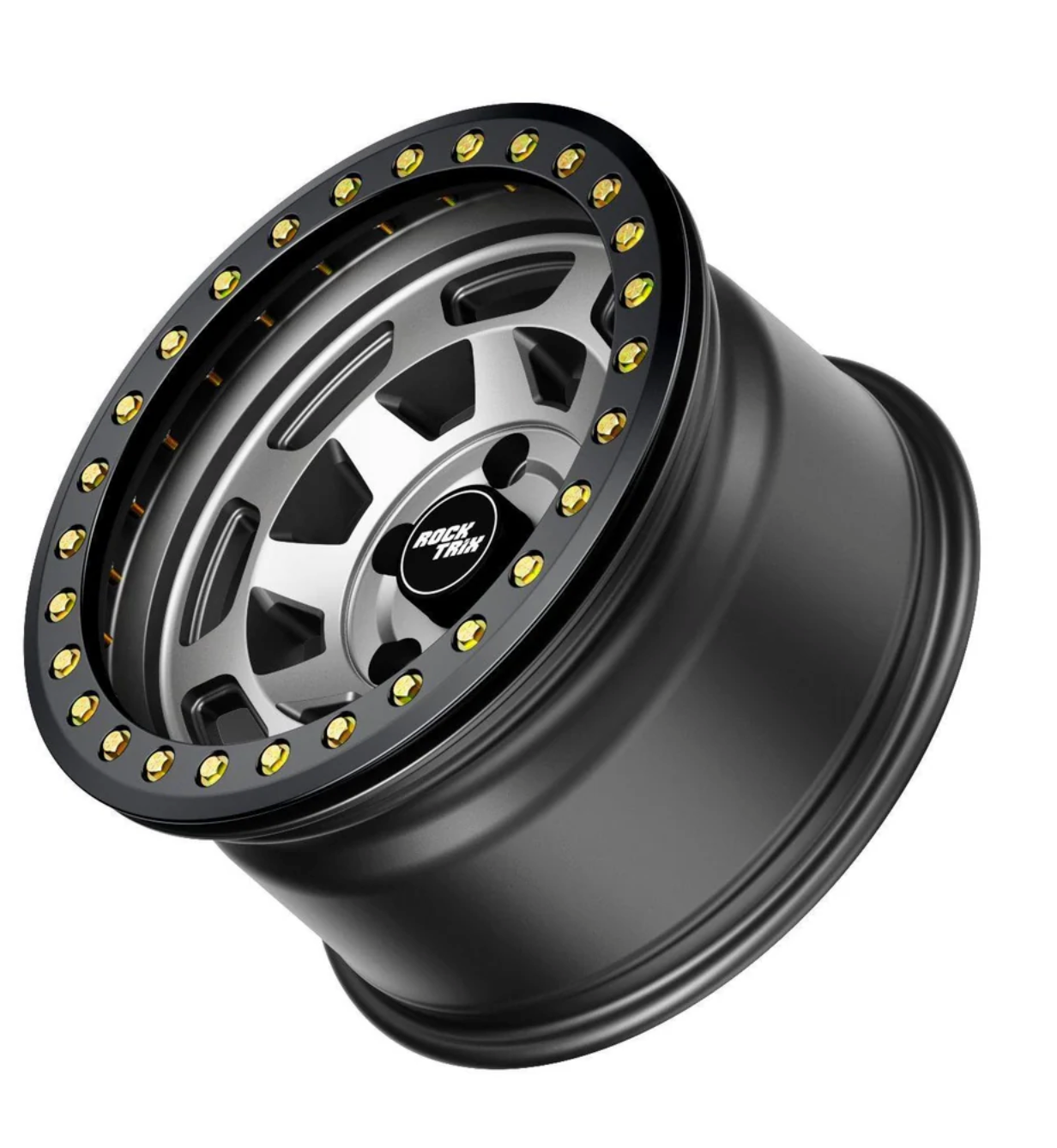 RockTrix ロックトリックス ホイール RT117BL Beadlock | Gunmetal