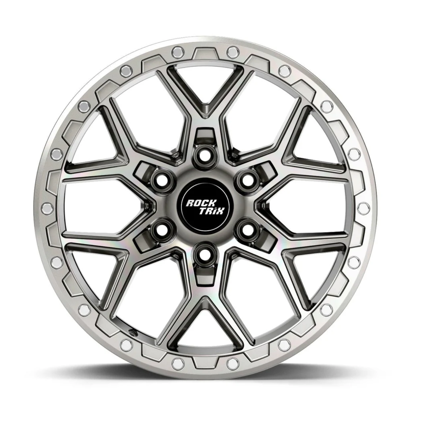 RockTrix ロックトリックス ホイール RT107 | Machined Silver