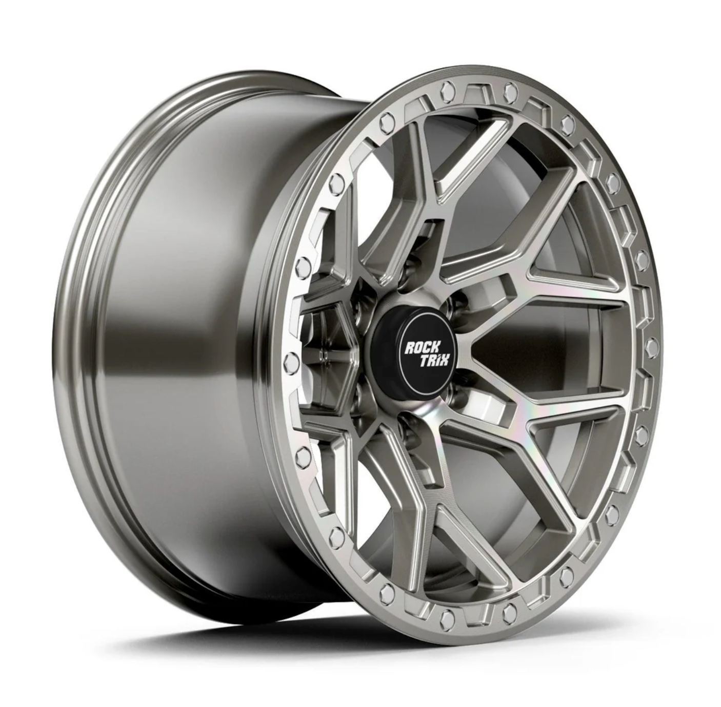 RockTrix ロックトリックス ホイール RT107 | Machined Silver