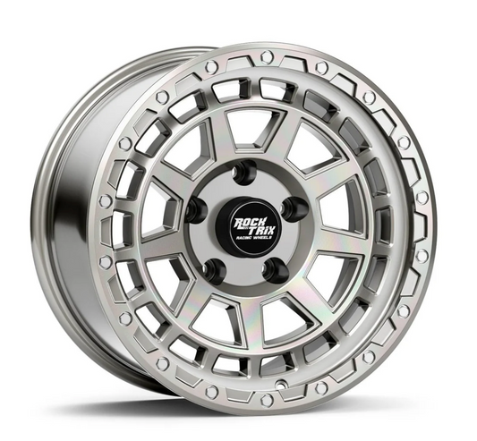 RockTrix ロックトリックス ホイール RT114 | Machined Silver