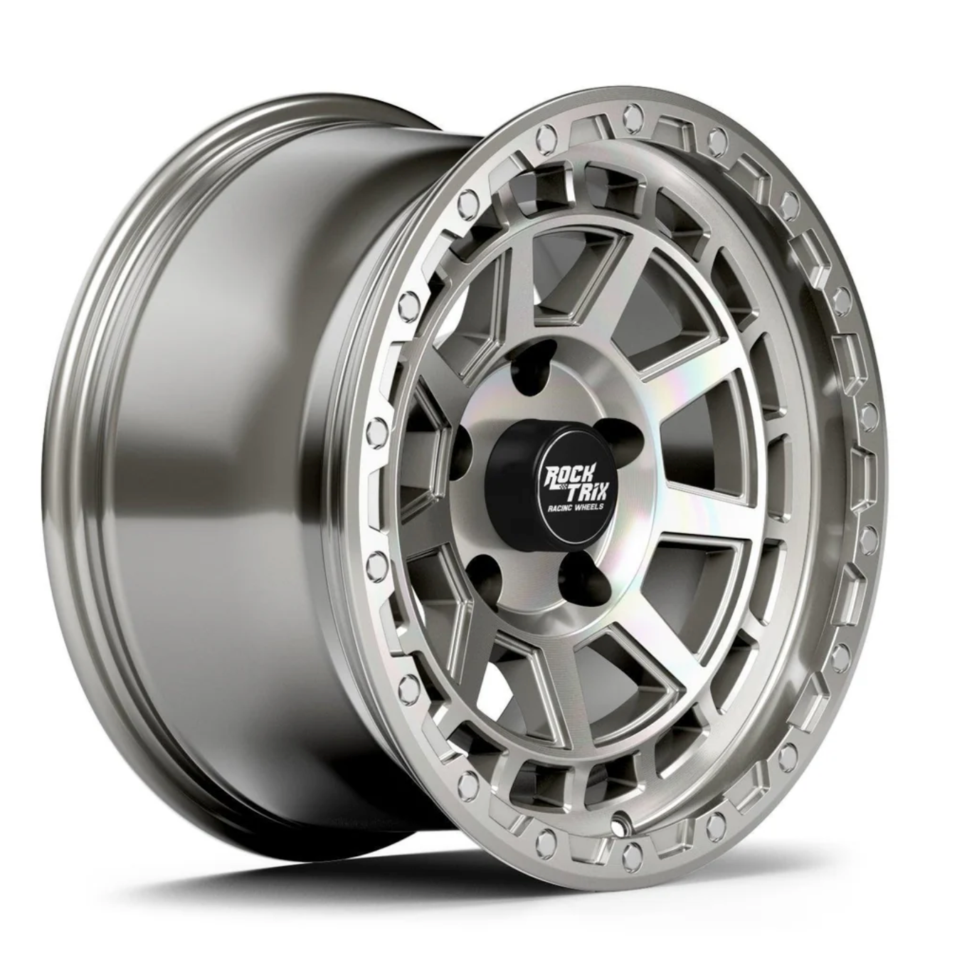 RockTrix ロックトリックス ホイール RT114 | Machined Silver