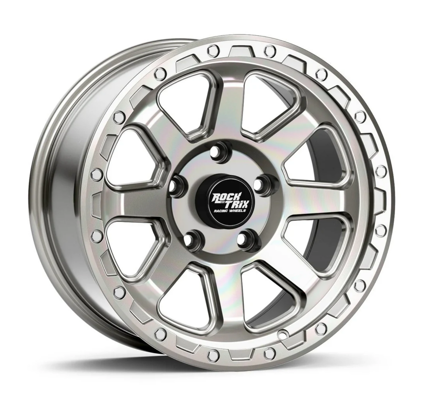 RockTrix ロックトリックス ホイール RT116 | Machined Silver