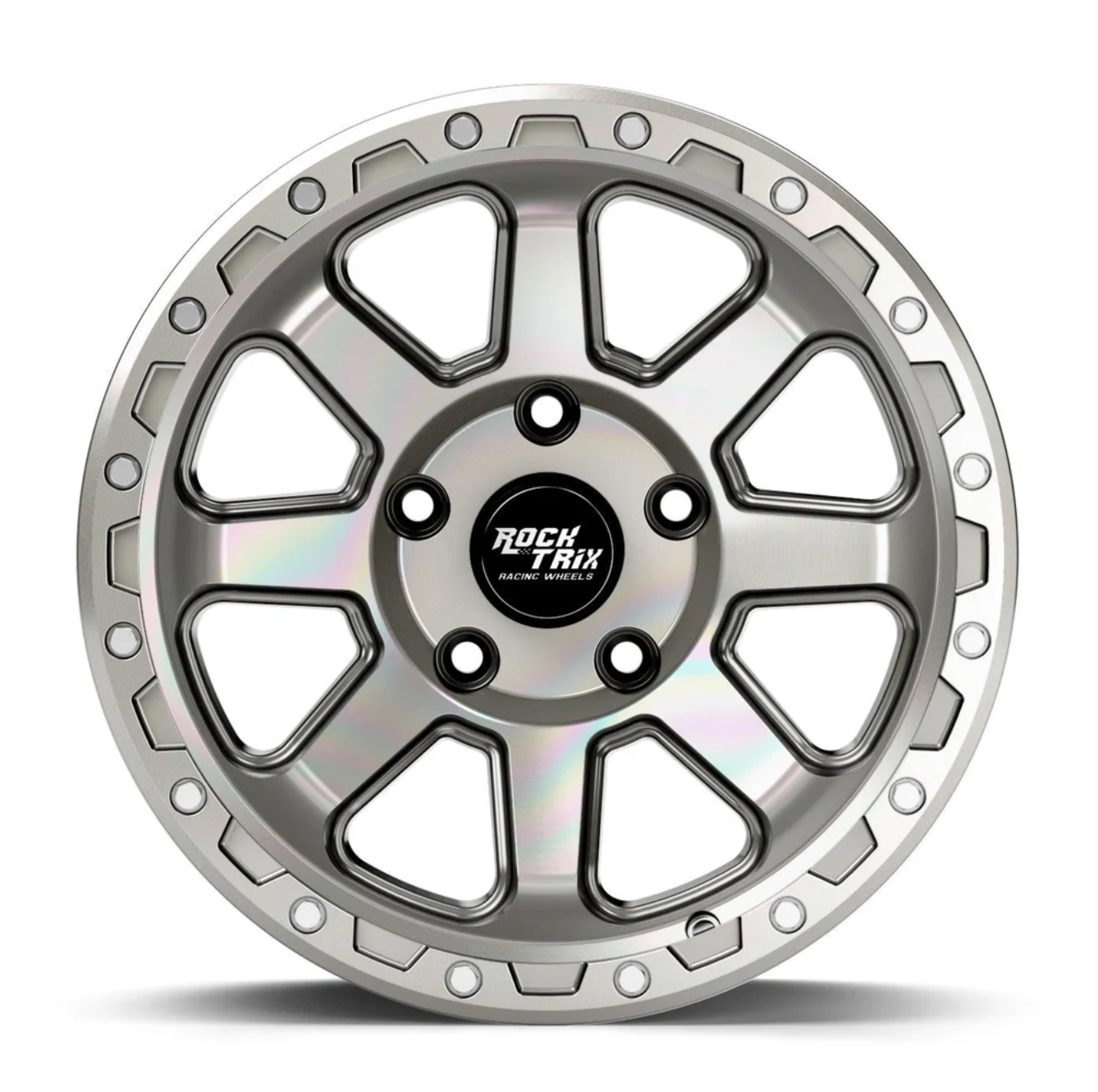 RockTrix ロックトリックス ホイール RT116 | Machined Silver