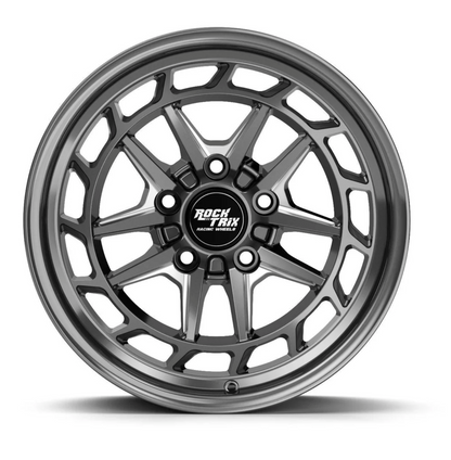 RockTrix ロックトリックス ホイール RT118 | Milled Gloss Gunmetal