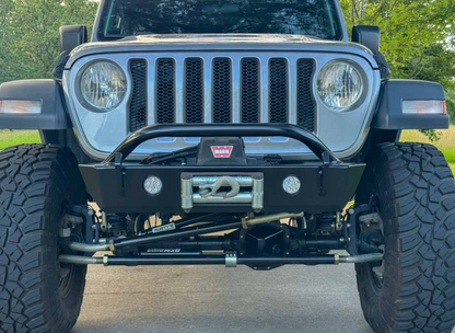 RUSTY'S OFFROAD PRODUCTS ラスティーズ オフロード プロダクツ エクストリームトレイル フロントバンパー  フォグライト付 (JL/JT)