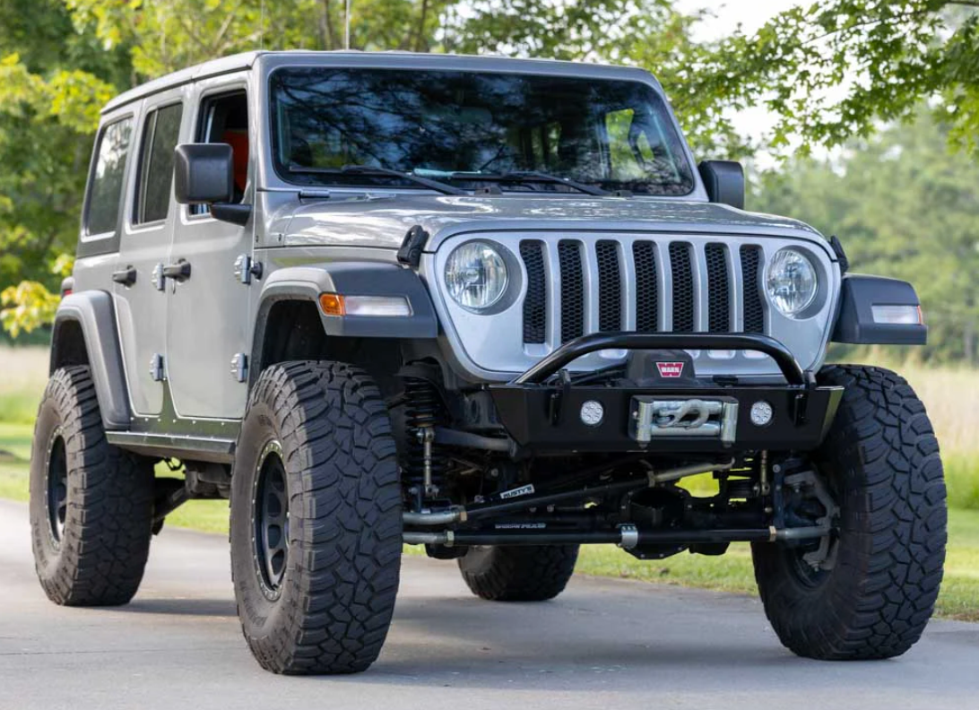 RUSTY'S OFFROAD PRODUCTS ラスティーズ オフロード プロダクツ エクストリームトレイル フロントバンパー  フォグライト付 (JL/JT)