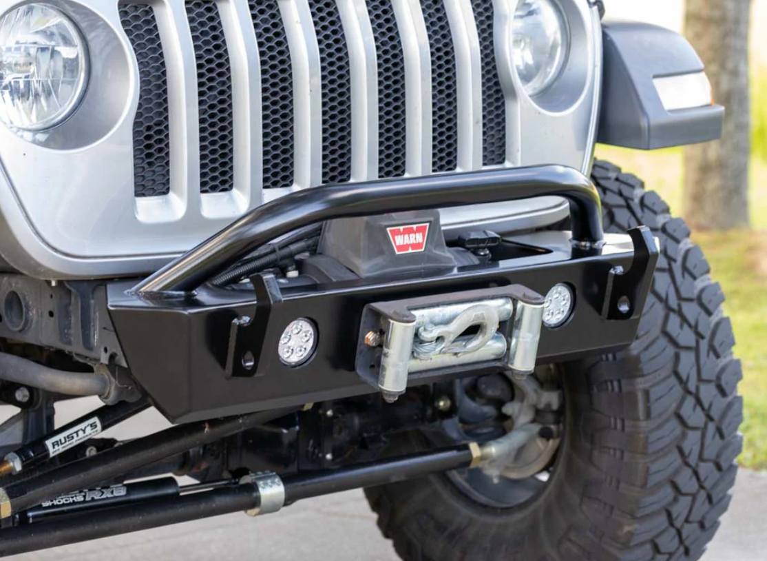 RUSTY'S OFFROAD PRODUCTS ラスティーズ オフロード プロダクツ エクストリームトレイル フロントバンパー  フォグライト付 (JL/JT)