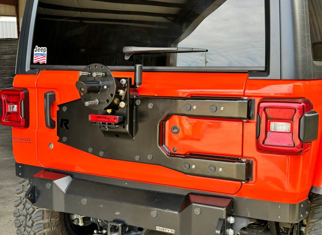 RUSTY'S OFFROAD PRODUCTS ラスティーズ オフロード プロダクツ タイヤキャリア (JL)