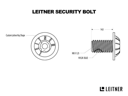 Leitner Designs セキュリティーボルトキット（追加用）