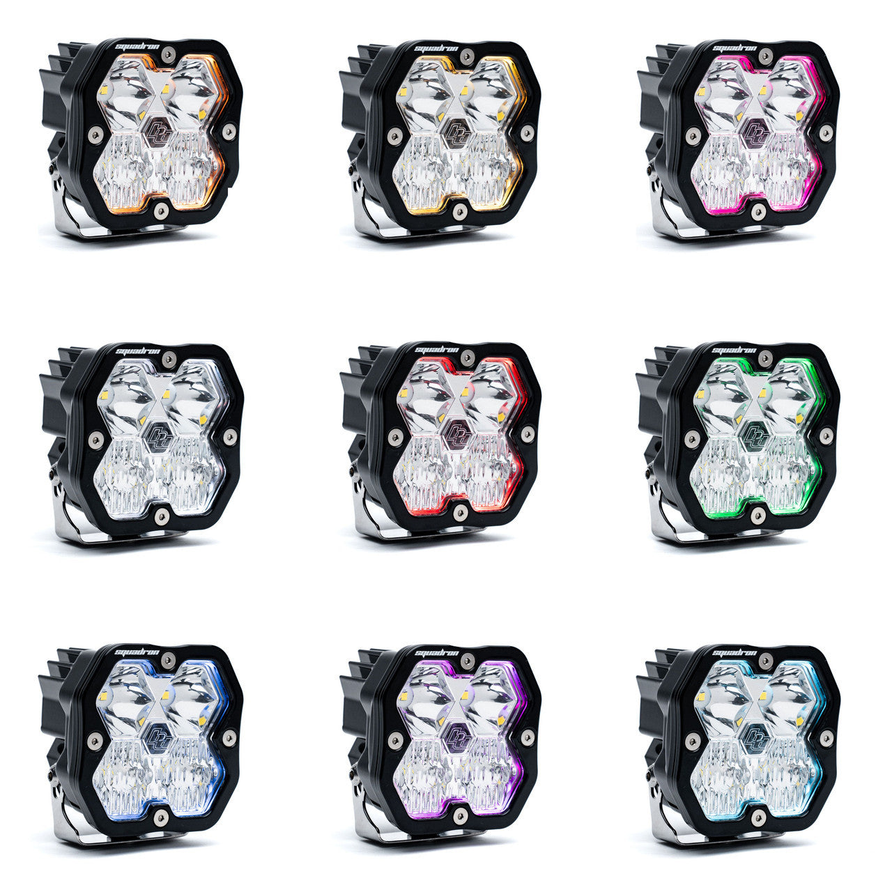 Baja Designs スクワドロン 2.0 スポーツ LED AUXライト ペア