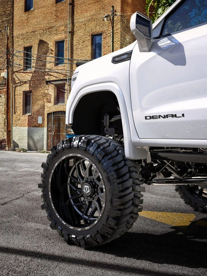 TIS Offroad Wheels TIS オフロード ホイール 544BM | GLOSS BLACK WITH CNC MILLED ACCENTS
