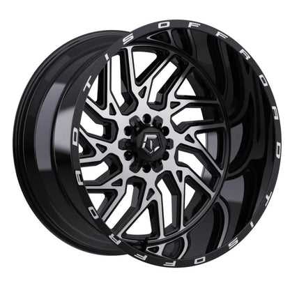 TIS Offroad Wheels TIS オフロード ホイール 544MB | GLOSS BLACK WITH MACHINED FACE