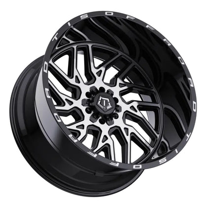 TIS Offroad Wheels TIS オフロード ホイール 544MB | GLOSS BLACK WITH MACHINED FACE