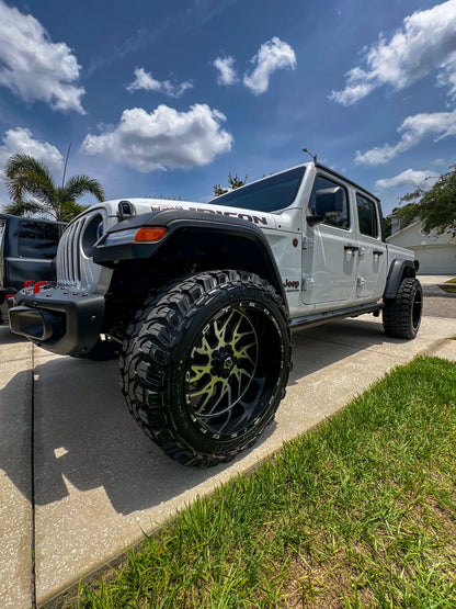 TIS Offroad Wheels TIS オフロード ホイール 544MB | GLOSS BLACK WITH MACHINED FACE