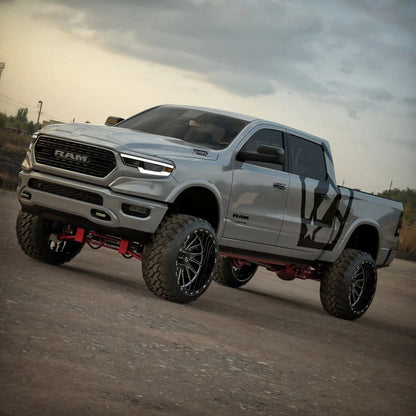 TIS Offroad Wheels TIS オフロード ホイール 547BM | GLOSS BLACK WITH CNC MILLED ACCENTS