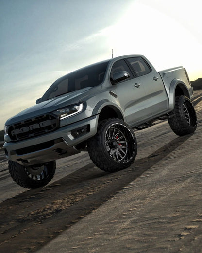 TIS Offroad Wheels TIS オフロード ホイール 547BM | GLOSS BLACK WITH CNC MILLED ACCENTS