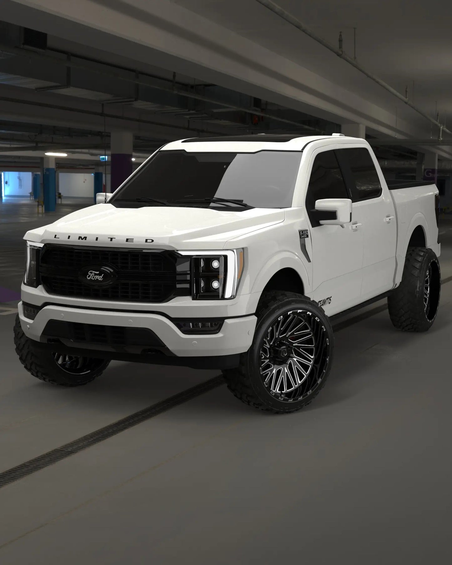 TIS Offroad Wheels TIS オフロード ホイール 553BM | GLOSS BLACK WITH CNC MILLED ACCENTS