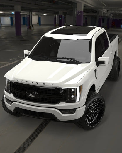 TIS Offroad Wheels TIS オフロード ホイール 553BM | GLOSS BLACK WITH CNC MILLED ACCENTS