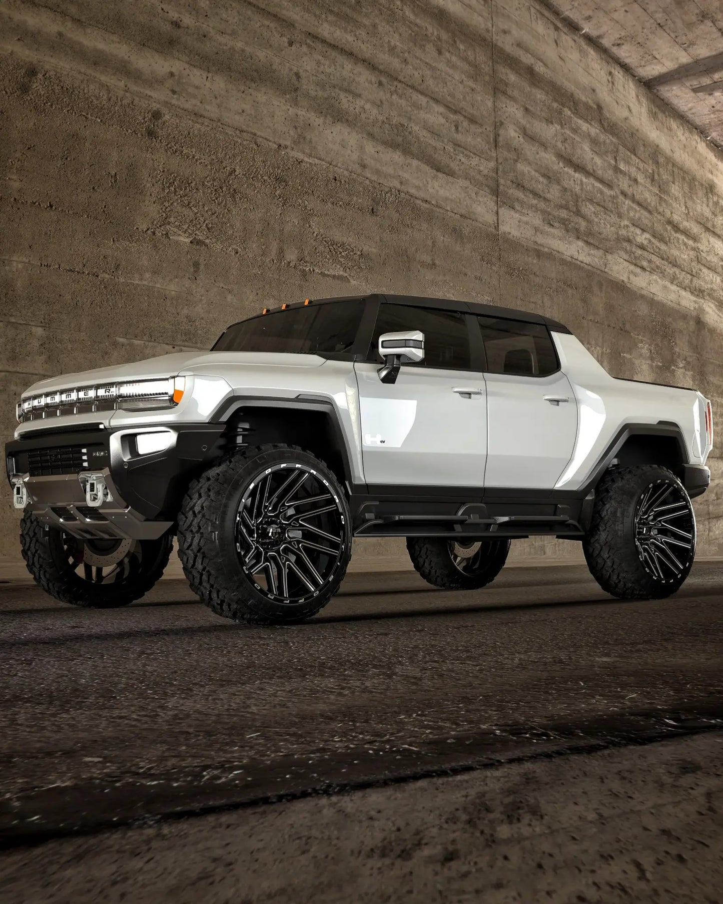 TIS Offroad Wheels TIS オフロード ホイール 554BM | GLOSS BLACK WITH CNC MILLED ACCENTS