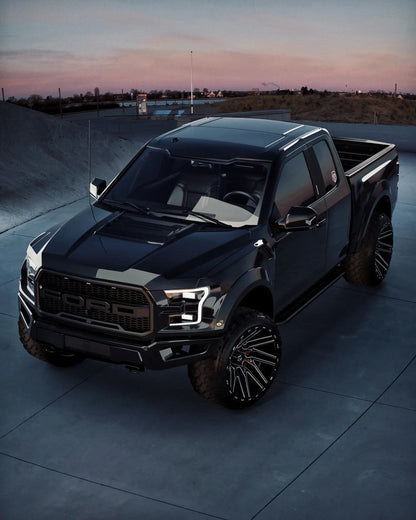 TIS Offroad Wheels TIS オフロード ホイール 554BM | GLOSS BLACK WITH CNC MILLED ACCENTS