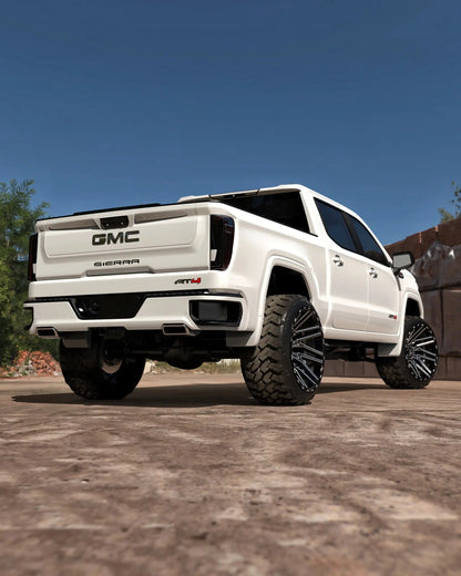 TIS Offroad Wheels TIS オフロード ホイール 554BM | GLOSS BLACK WITH CNC MILLED ACCENTS