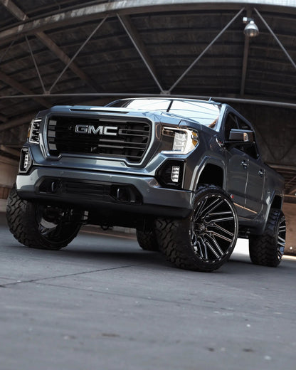 TIS Offroad Wheels TIS オフロード ホイール 554BM | GLOSS BLACK WITH CNC MILLED ACCENTS