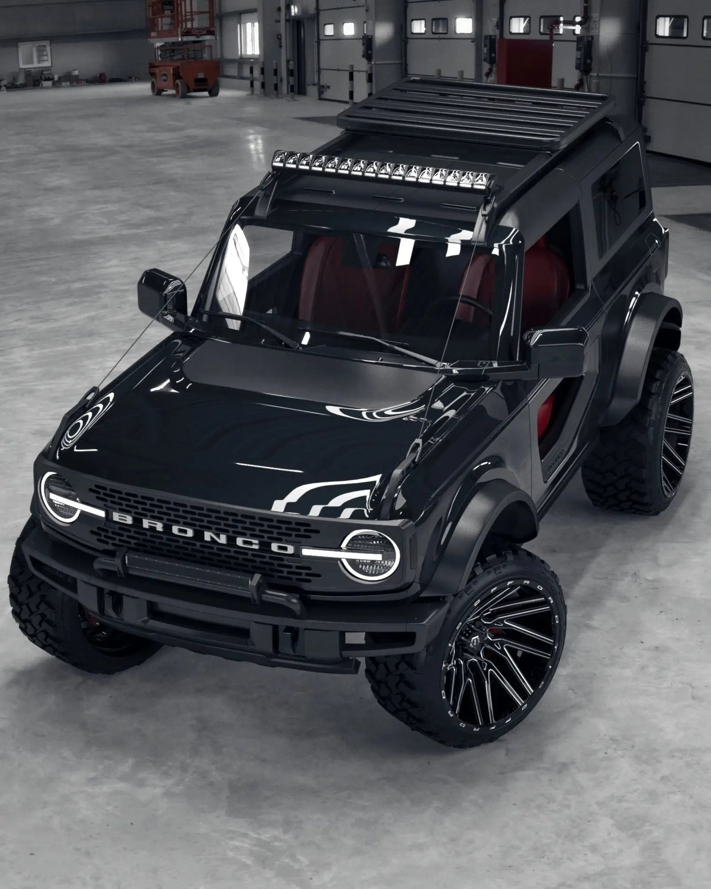 TIS Offroad Wheels TIS オフロード ホイール 554BM | GLOSS BLACK WITH CNC MILLED ACCENTS