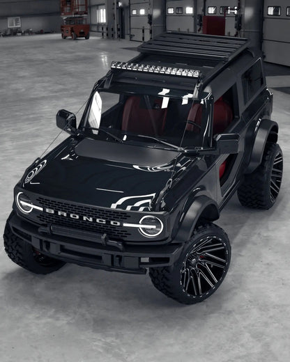 TIS Offroad Wheels TIS オフロード ホイール 554BM | GLOSS BLACK WITH CNC MILLED ACCENTS