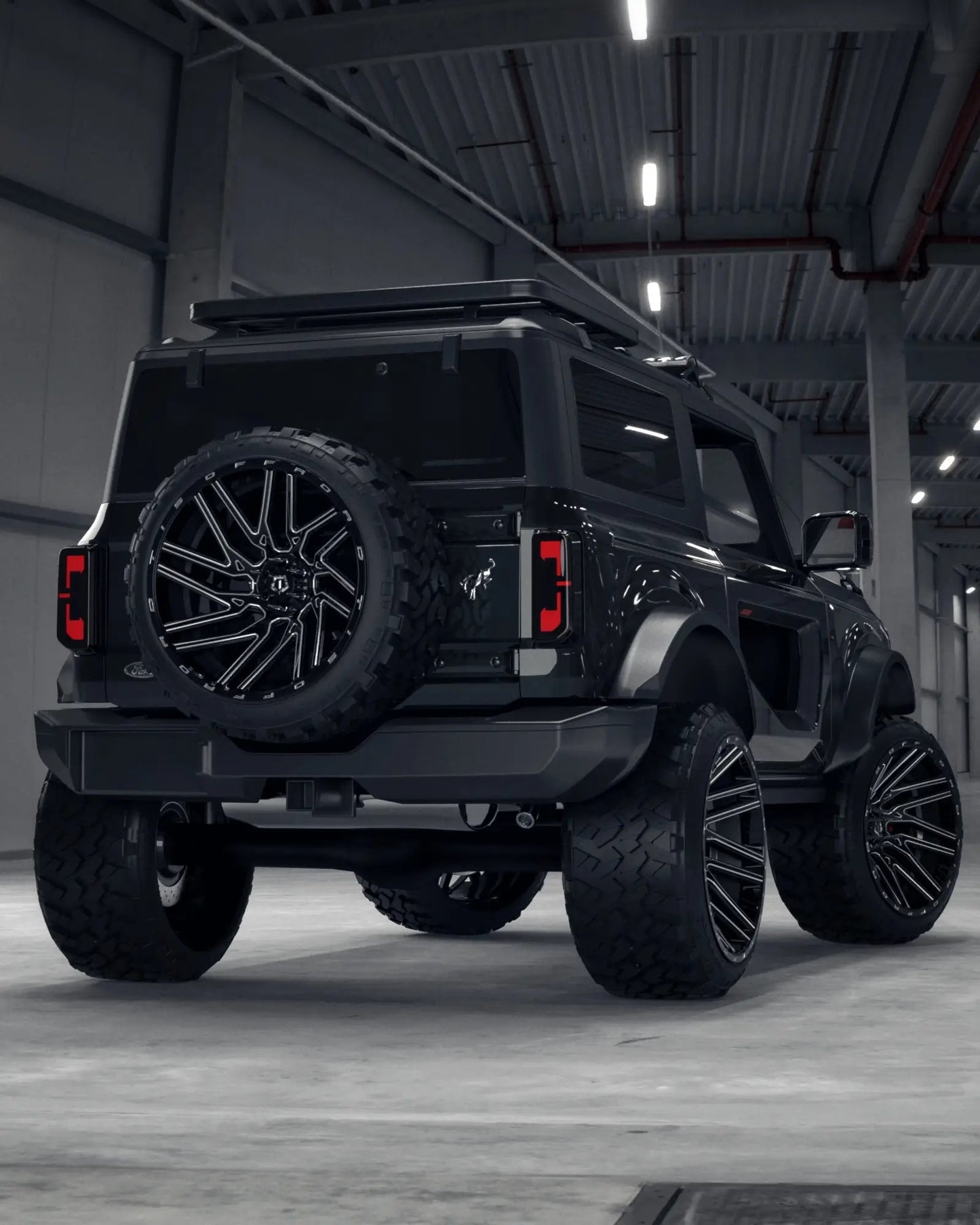 TIS Offroad Wheels TIS オフロード ホイール 554BM | GLOSS BLACK WITH CNC MILLED ACCENTS