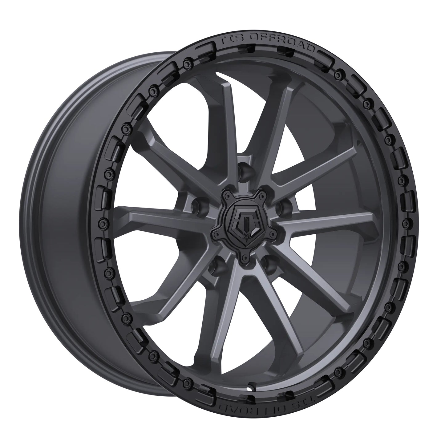 TIS Offroad Wheels TIS オフロード ホイール 556AB | SATIN ANTHRACITE WITH BLACK RING