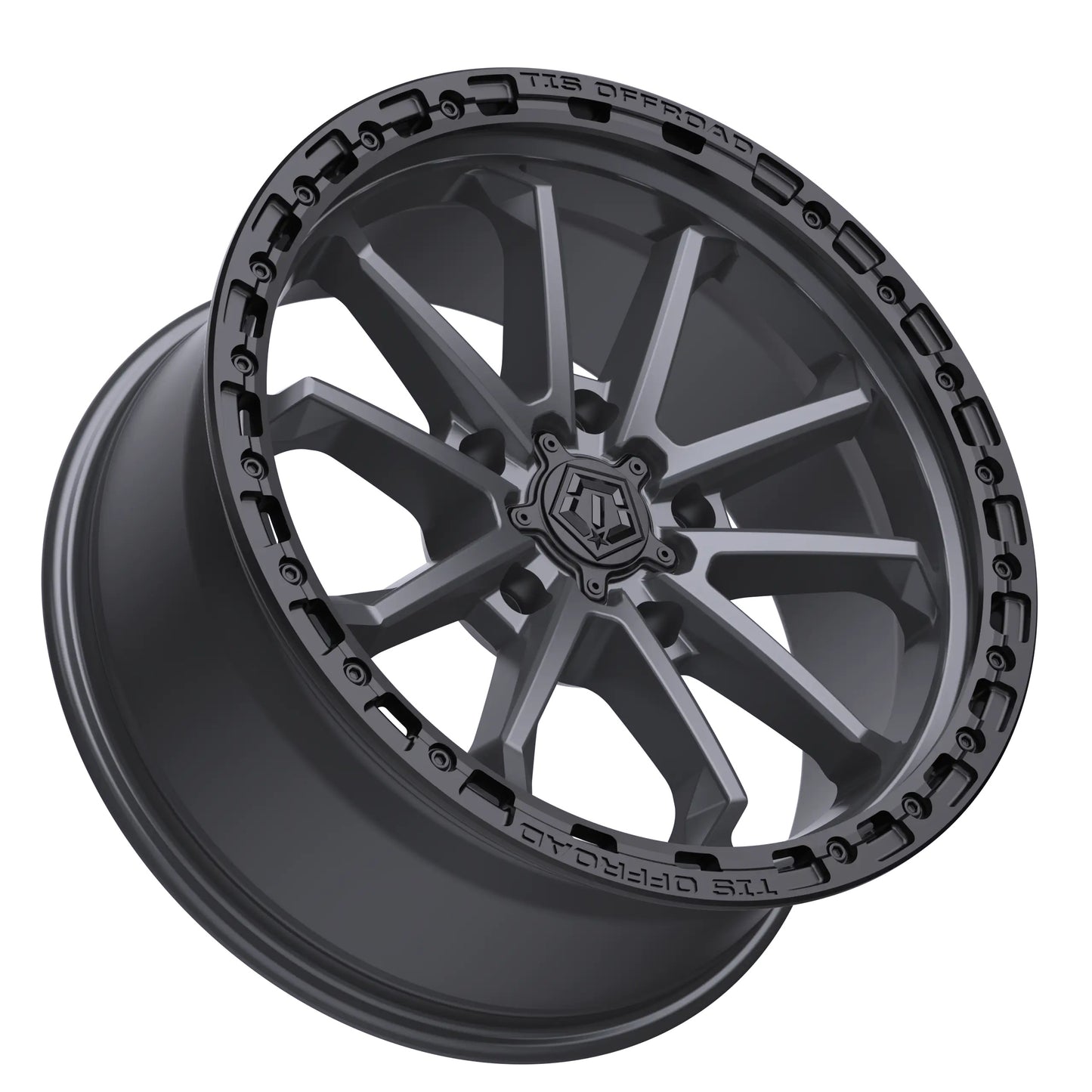 TIS Offroad Wheels TIS オフロード ホイール 556AB | SATIN ANTHRACITE WITH BLACK RING
