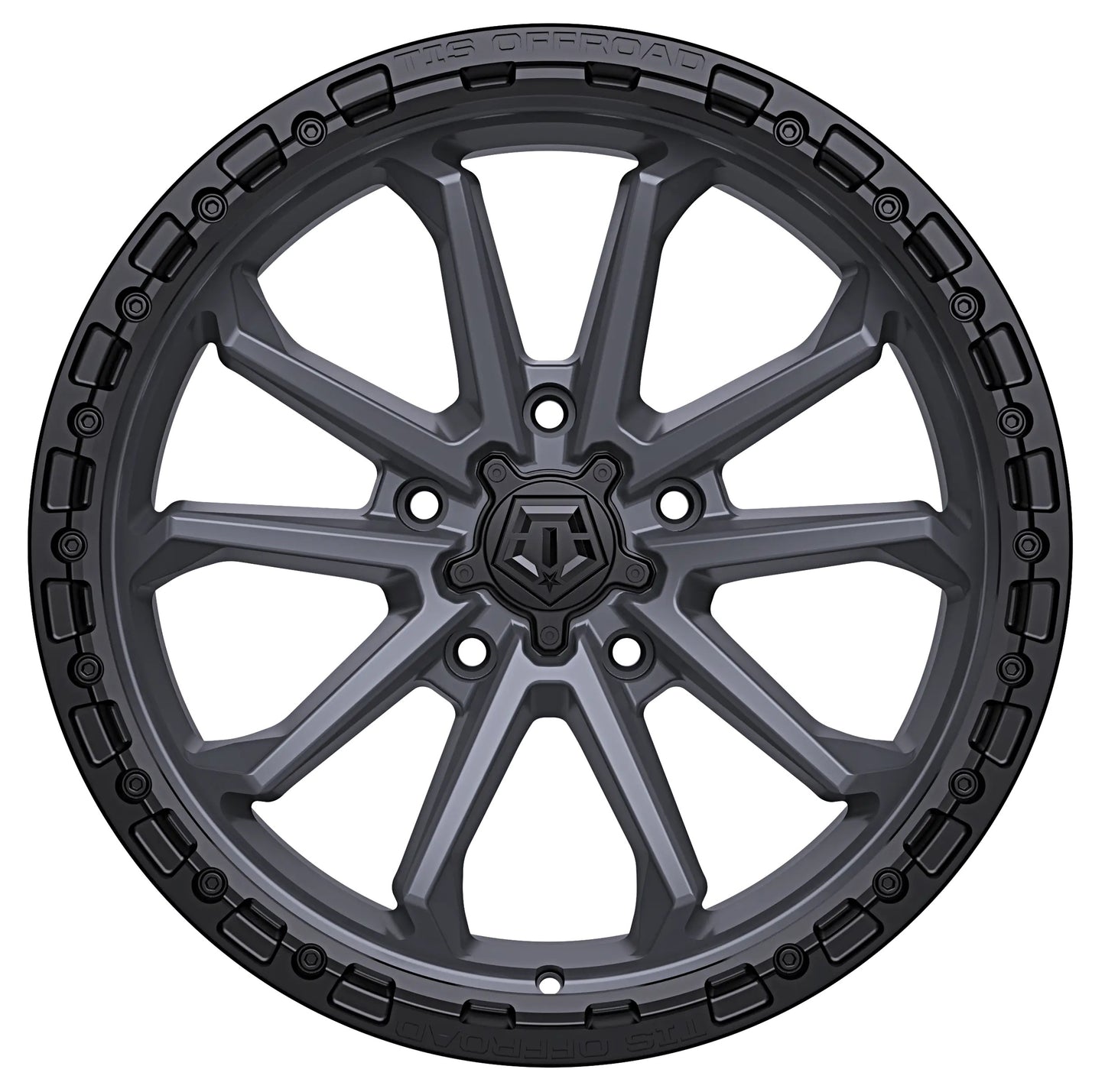 TIS Offroad Wheels TIS オフロード ホイール 556AB | SATIN ANTHRACITE WITH BLACK RING