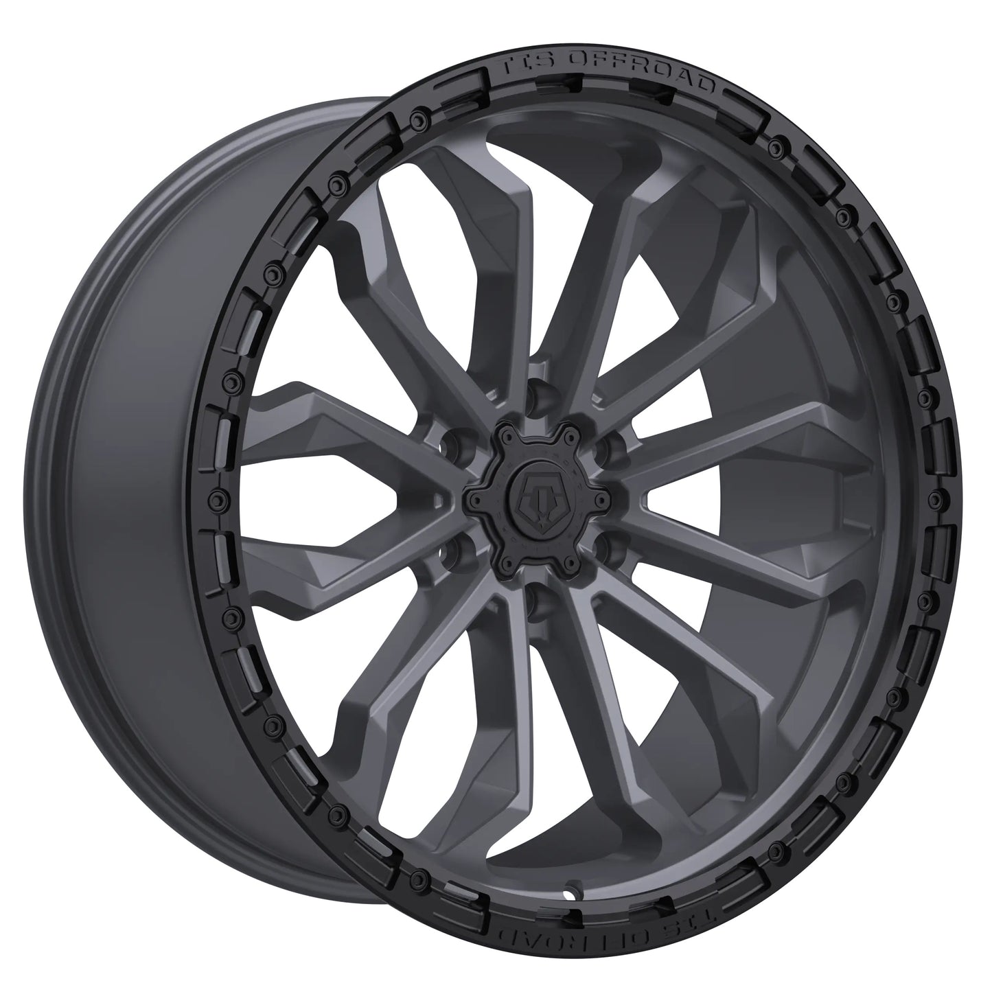 TIS Offroad Wheels TIS オフロード ホイール 556AB | SATIN ANTHRACITE WITH BLACK RING